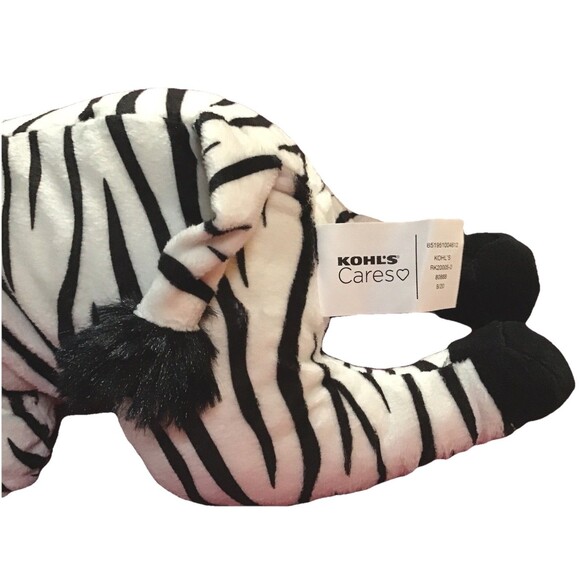 Zebra Crown on Your Head PLUSH Kohls Cares For Kids Nancy Tillman 2011 Hang Tag - Picture 8 of 9